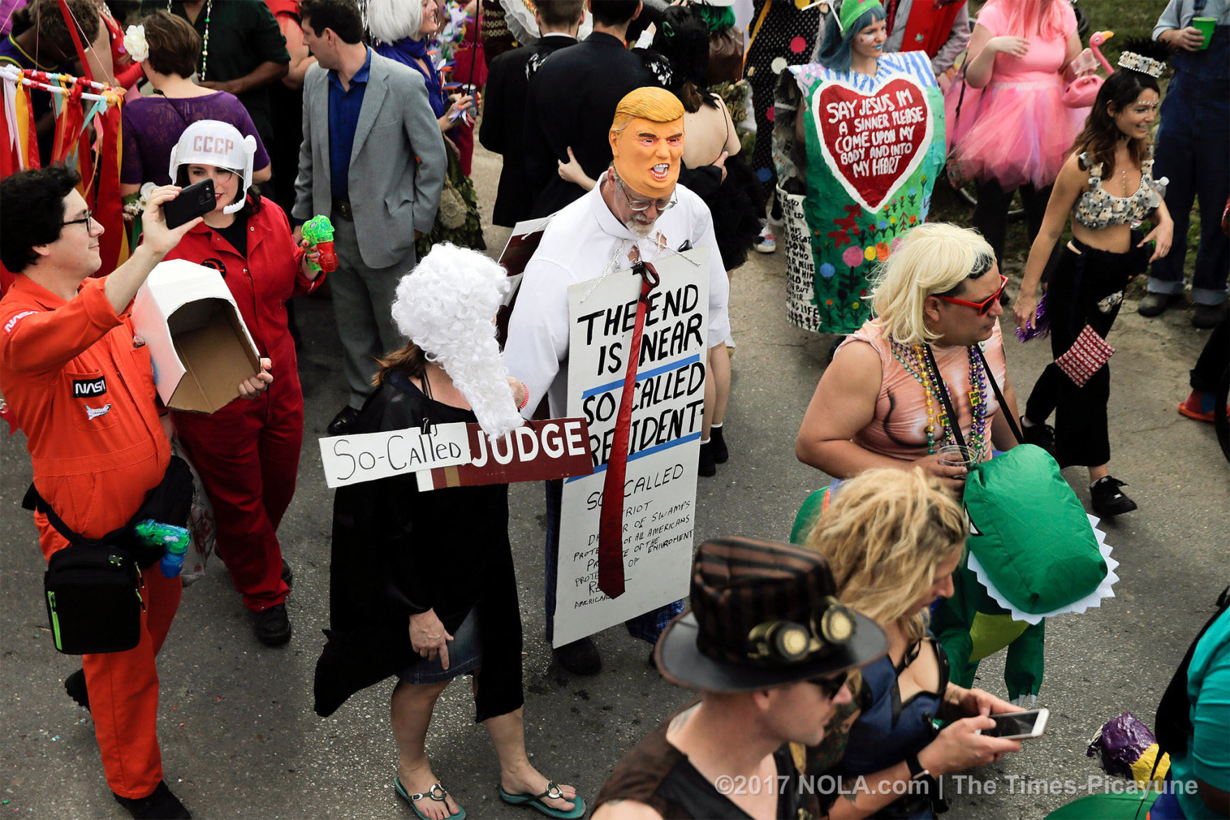 Mardi Gras: Societe de Sainte Anne meanders through New Orleans neighborhoods